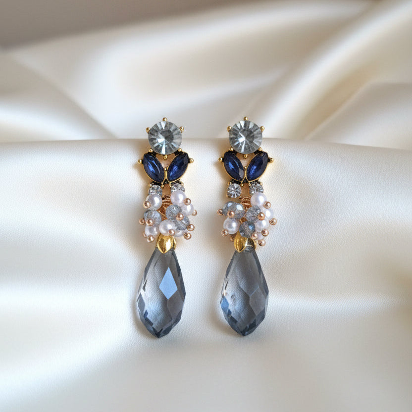 Aros Inés Azul