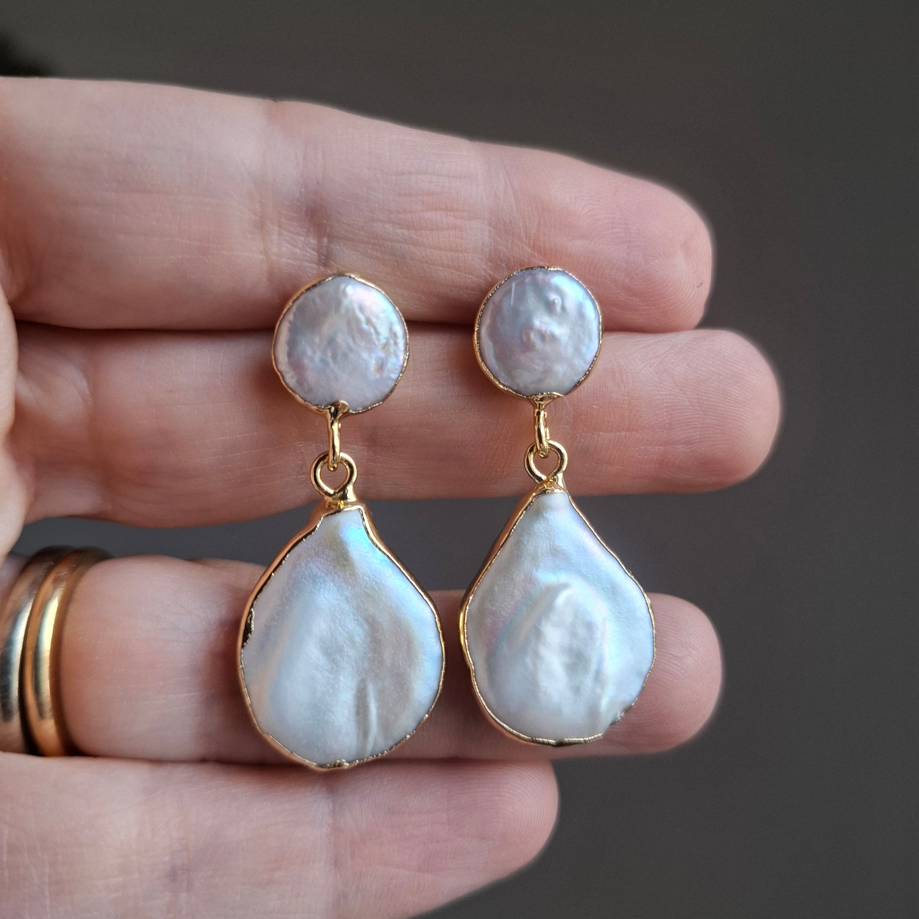 Aros Perlas & perla