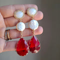 Aros Trinidad Rojos