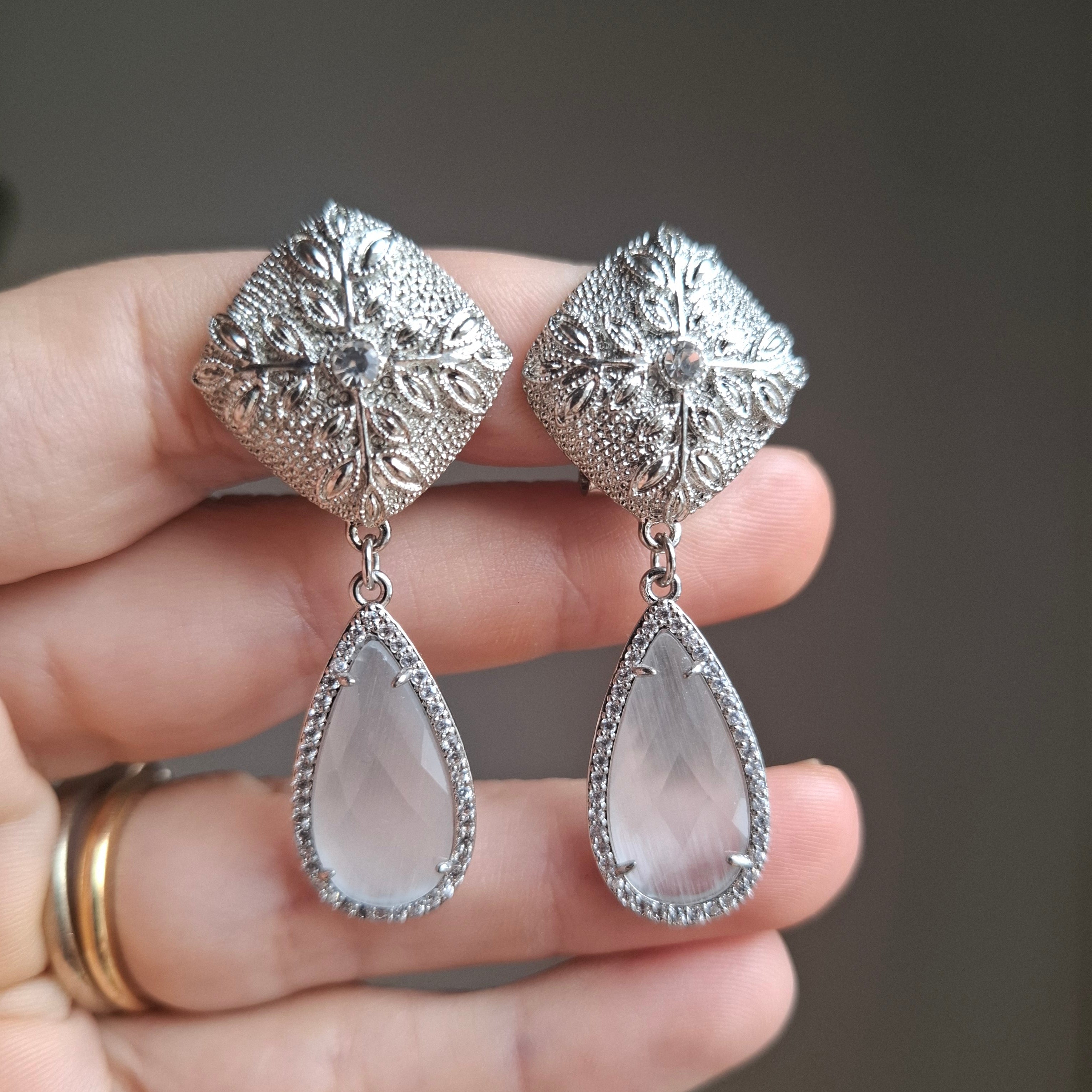 Aros Inés  (Blancos)