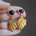Aros hoja negros